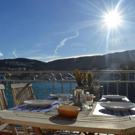 Appartamento 2-4 Pers Avec Terrasse Et Vue Mer, Port-vendres, Calme, Proximite Centre - Fr-1-225c-7 Port Vendres