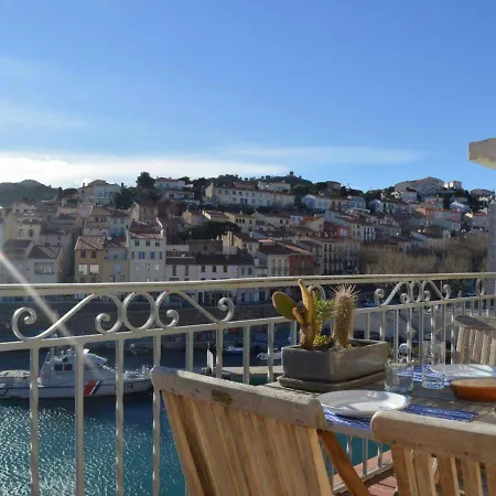 Apartment 2-4 Pers Avec Terrasse Et Vue Mer, Port-vendres, Calme, Proximite Centre - Fr-1-225c-7 *